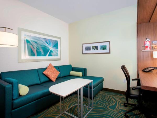 SpringHill Suites by Marriott Orlando at FLAMINGO CROSSINGS Town Center-Western Entrance : photo 3 de la chambre suite avec 2 lits queen-size et canapé-lit