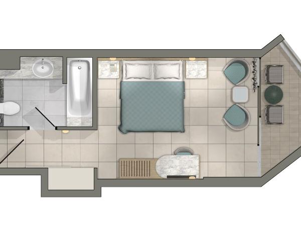 Aquila Porto Rethymno : photo 3 de la chambre chambre double classique - vue sur ville