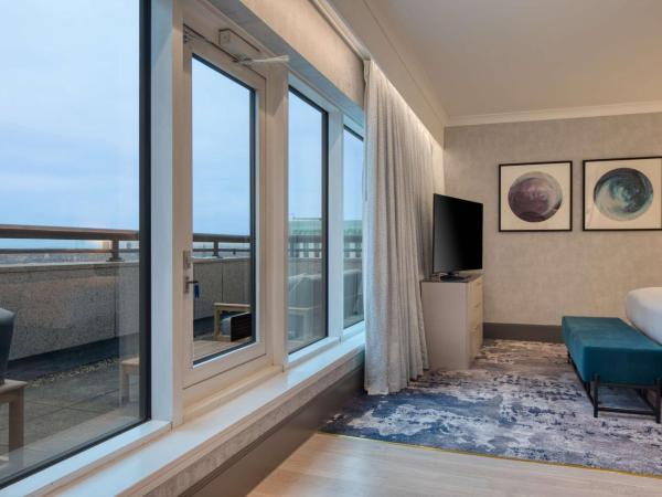 Hilton Glasgow : photo 5 de la chambre chambre lit king-size exécutive avec balcon