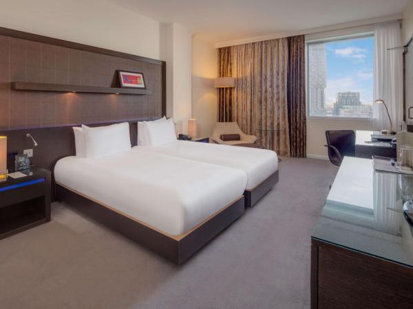 Hilton London Canary Wharf : photo 1 de la chambre chambre lits jumeaux