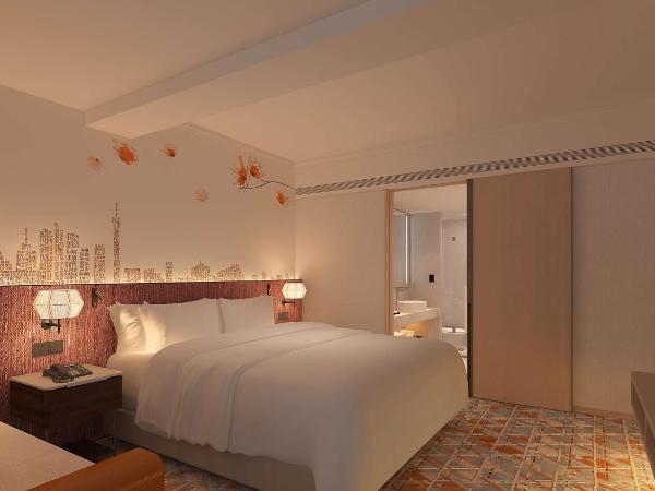 Hilton Garden Inn Guangzhou Tianhe : photo 4 de la chambre suite 1 chambre deluxe lit king-size 