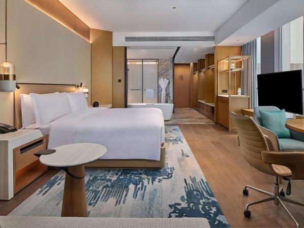Hilton Chongqing Liangjiang New Area : photo 3 de la chambre chambre lit king-size deluxe