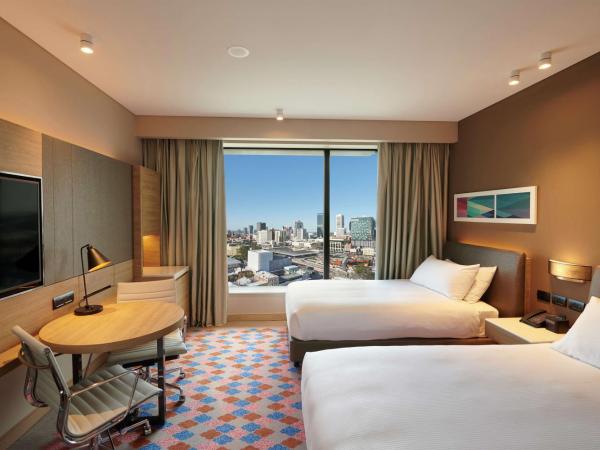 Doubletree By Hilton Perth Northbridge : photo 1 de la chambre chambre lits jumeaux avec vue panoramique