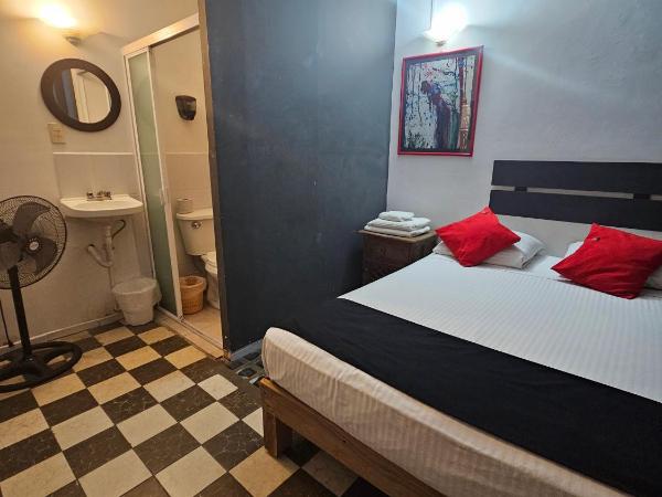 Central Downtown Guadalajara : photo 1 de la chambre petite chambre double