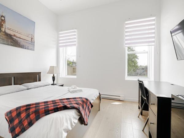 HoMa Homestay Hotel by Olympic Stadium Montreal Auberge-Hostel : photo 6 de la chambre chambre double Économique