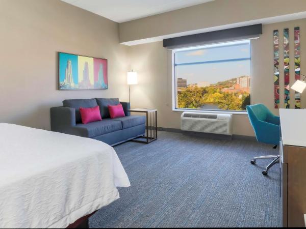 Hampton Inn & Suites Pittsburgh Downtown : photo 2 de la chambre chambre lit king-size standard