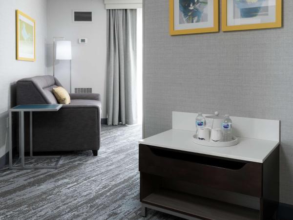 Hampton Inn & Suites Memphis-Beale Street : photo 1 de la chambre chambre lit king-size avec balcon - non-fumeurs