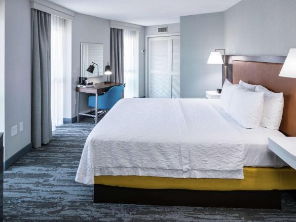 Hampton Inn & Suites Memphis-Beale Street : photo 2 de la chambre chambre lit king-size avec balcon - non-fumeurs