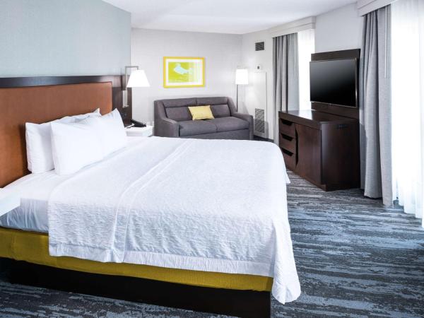 Hampton Inn & Suites Memphis-Beale Street : photo 4 de la chambre chambre lit king-size avec balcon - non-fumeurs