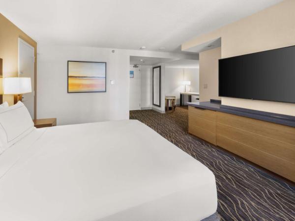 Hilton Salt Lake City Center : photo 3 de la chambre suite junior lit king-size avec coin salon