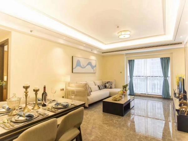 B T Miele Executive Apartment - Qianhai Square Shenzhen : photo 1 de la chambre suite 2 chambres supérieure