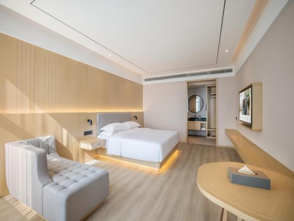 Deep Sleep Hotel Hangzhou Dajiang East Haide Xingang Center : photo 1 de la chambre chambre double deluxe