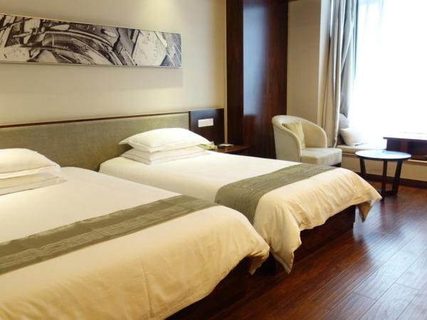 GreenTree Eastern Hotel Lihu Yuantouzhu Scenic Area : photo 2 de la chambre chambre lits jumeaux orientale