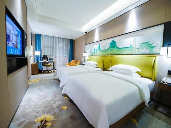GreenTree Eastern Hotel Chongqing Jiefangbei Children's Hospital : photo 2 de la chambre chambre lits jumeaux orientale