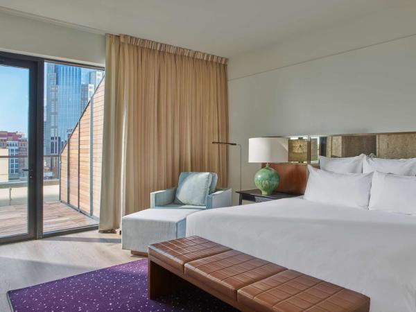 The Bankers Alley Hotel Nashville, Tapestry Collection by Hilton : photo 2 de la chambre king room with terrace and city view - top floor