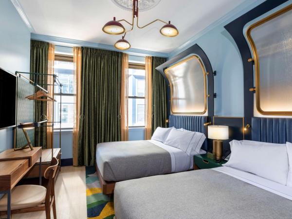 Canopy By Hilton Philadelphia Center City : photo 7 de la chambre chambre avec 2 lits queen-size - vue sur ville - adaptée aux personnes malentendantes