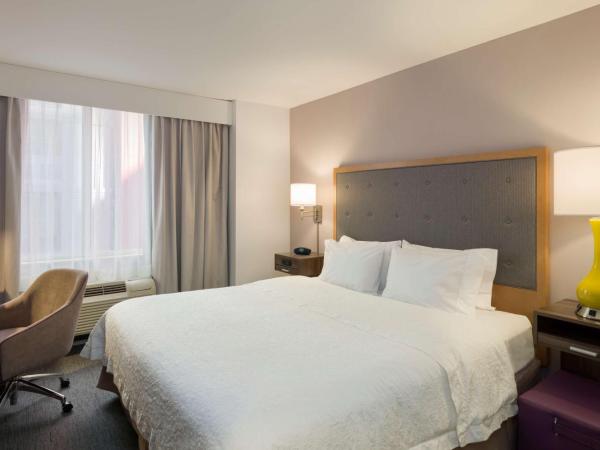 Hampton Inn Manhattan - Times Square South : photo 1 de la chambre chambre king avec douche à l'italienne