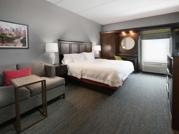 Hampton Inn & Suites Houston-Medical Center-NRG Park : photo 2 de la chambre king suite with tub - mobility accessible