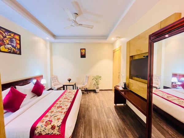 Hotel Banz near Delhi Airport : photo 10 de la chambre chambre deluxe double ou lits jumeaux