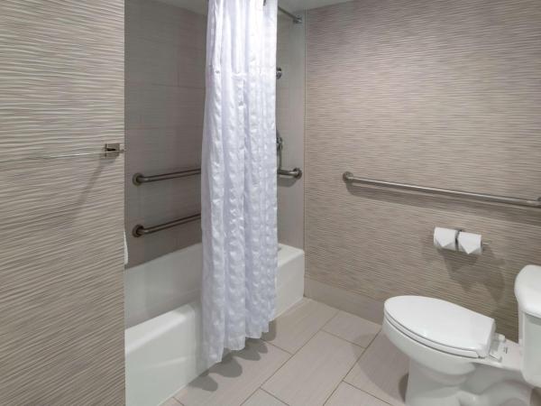 DoubleTree by Hilton Hotel Jacksonville Airport : photo 4 de la chambre chambre lit king-size avec baignoire accessible aux personnes à mobilité réduite