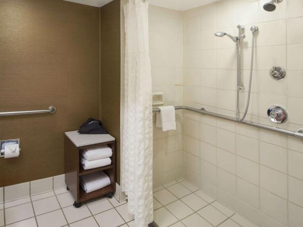 Embassy Suites by Hilton Austin Arboretum : photo 5 de la chambre suite lit king-size avec douche accessible en fauteuil roulant - adaptée aux personnes malentendantes/à mobilité réduite - non-fumeurs