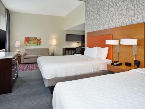 Home2 Suites by Hilton San Antonio Downtown - Riverwalk, TX : photo 1 de la chambre studio avec 2 lits queen-size - non-fumeurs