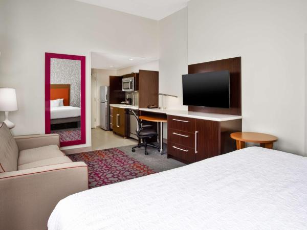 Home2 Suites by Hilton San Antonio Downtown - Riverwalk, TX : photo 3 de la chambre suite studio d’angle avec lit king-size - vue sur ville - non-fumeurs