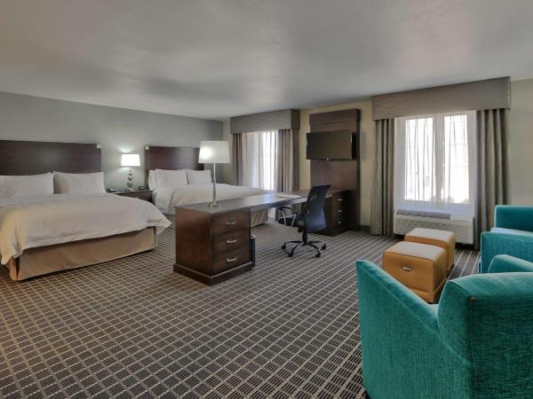 Hampton Inn & Suites Albuquerque Airport : photo 1 de la chambre studio queen avec 2 lits queen-size - non-fumeurs