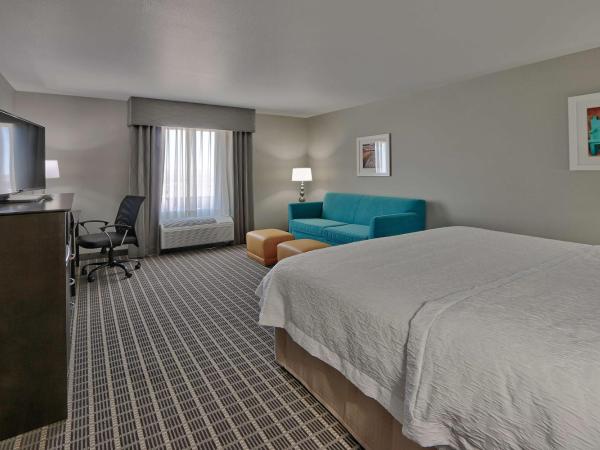 Hampton Inn & Suites Albuquerque Airport : photo 2 de la chambre chambre lit king-size avec canapé-lit - non-fumeurs