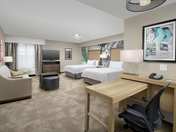 Homewood Suites by Hilton Austin Downtown : photo 1 de la chambre studio avec 2 lits queen-size - non-fumeurs
