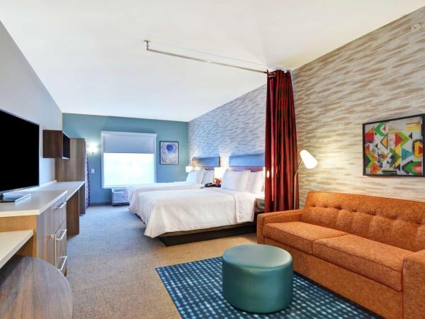 Home2 Suites By Hilton Charlotte Piper Glen : photo 4 de la chambre studio queen avec 2 lits queen-size - non-fumeurs