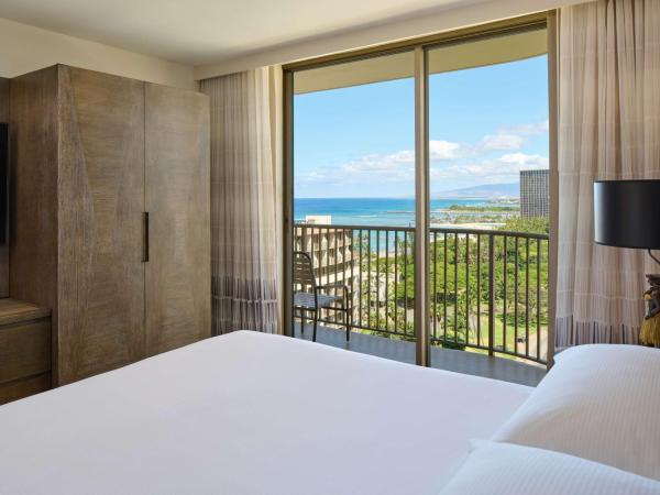 Embassy Suites by Hilton Waikiki Beach Walk : photo 5 de la chambre suite premium 1 chambre avec lit king-size - vue sur océan