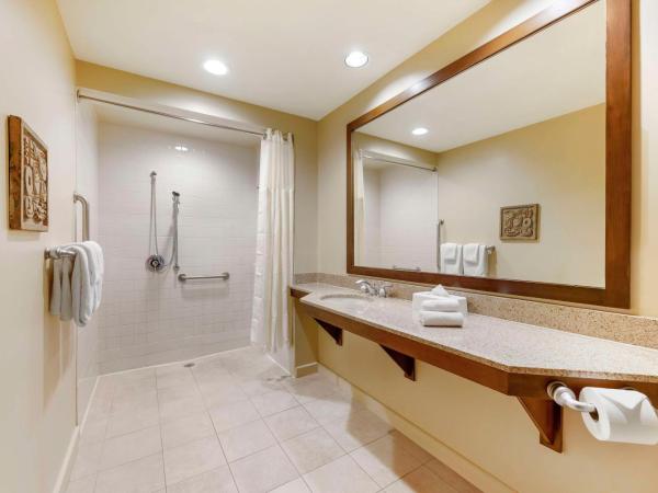 Hilton Vacation Club Cancun Resort Las Vegas : photo 6 de la chambre suite 1 chambre avec lit king-size et douche accessible aux personnes à mobilité réduite