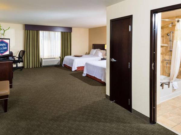 Hampton Inn & Suites Las Vegas South : photo 1 de la chambre chambre avec 2 lits queen-size - accessible aux personnes à mobilité réduite - non-fumeurs