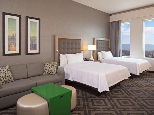 Homewood Suites By Hilton Los Angeles International Airport : photo 1 de la chambre studio queen avec 2 lits queen-size - non-fumeurs