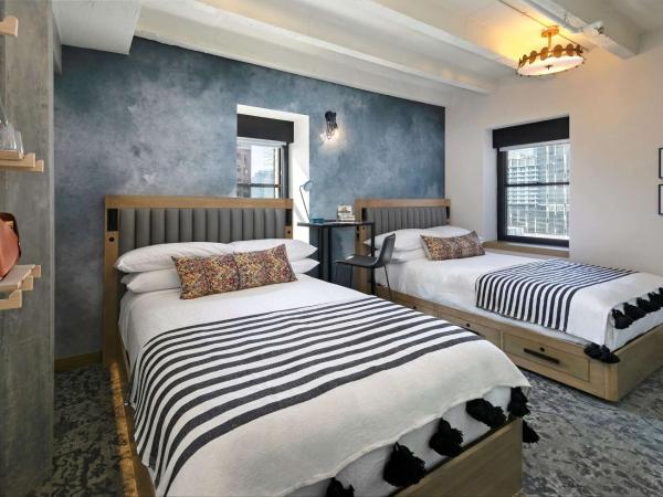 The Wayfarer Downtown LA, Tapestry Collection by Hilton : photo 1 de la chambre chambre avec 2 grands lits queen-size