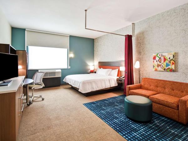 Home2 Suites By Hilton Columbus Downtown : photo 2 de la chambre suite studio lit queen-size pour personnes malentendantes - non-fumeurs