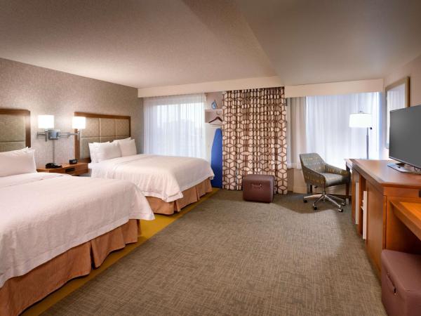 Hampton Inn Salt Lake City Downtown : photo 4 de la chambre chambre 2 lits queen-size - accessible aux personnes à mobilité réduite - non-fumeurs