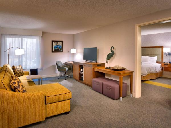 Hampton Inn Salt Lake City Downtown : photo 3 de la chambre suite 1 chambre lit king-size avec canapé-lit - non-fumeurs