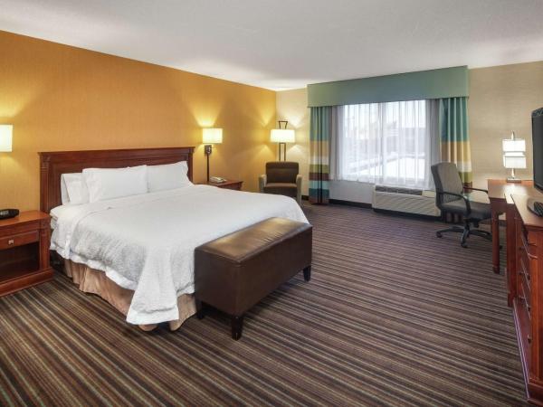 Hampton Inn & Suites by Hilton Toronto Airport : photo 2 de la chambre chambre lit king-size pour personnes à mobilité réduite - non-fumeurs