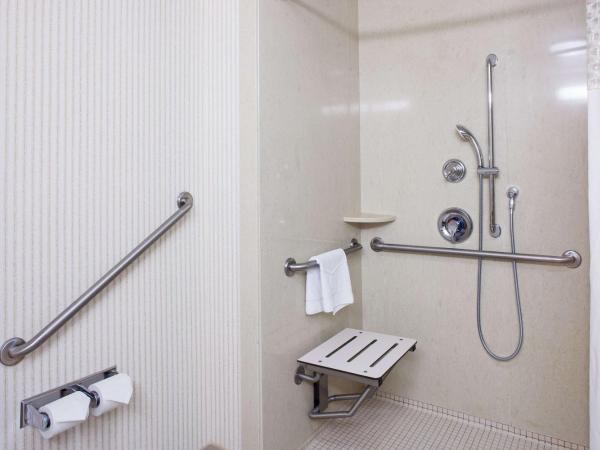 Hampton Inn & Suites by Hilton Toronto Airport : photo 8 de la chambre chambre lit king-size pour personnes à mobilité réduite - non-fumeurs