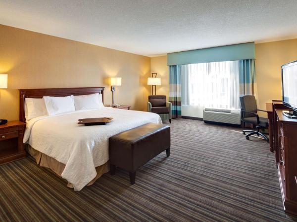Hampton Inn & Suites by Hilton Toronto Airport : photo 6 de la chambre chambre lit king-size pour personnes à mobilité réduite - non-fumeurs