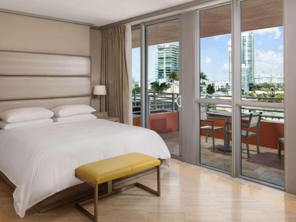 Hilton Bentley Miami/South Beach : photo 3 de la chambre studio lit king-size de luxe - vue sur ville