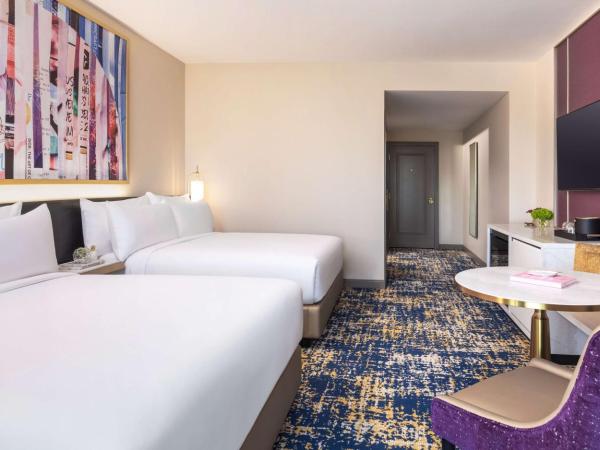 Las Vegas Hilton At Resorts World : photo 1 de la chambre chambre deluxe avec 2 lits queen-size