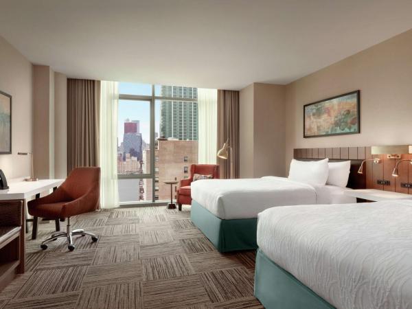 Hilton Garden Inn Chicago Downtown South Loop : photo 1 de la chambre chambre double avec 2 lits doubles - non-fumeurs