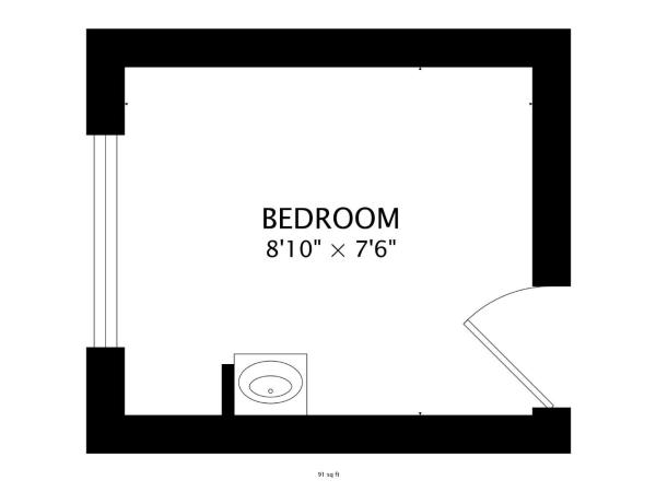 Pyramid Nightly Stays : photo 1 de la chambre chambre simple avec salle de bains commune