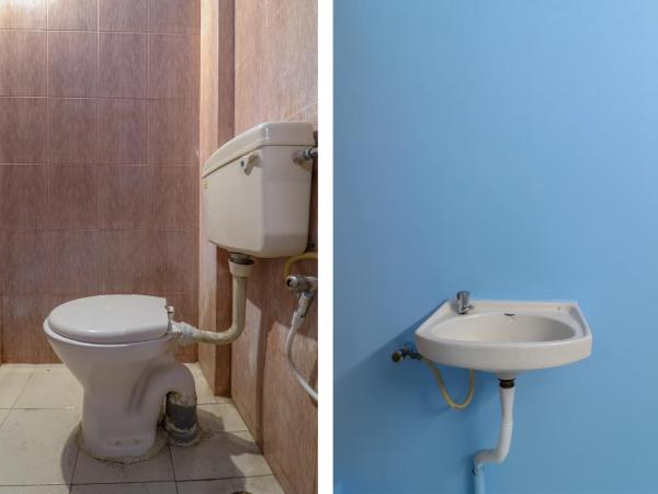 SPOT ON 61234 Pradeep Stays : photo 9 de la chambre chambre simple avec salle de bains 