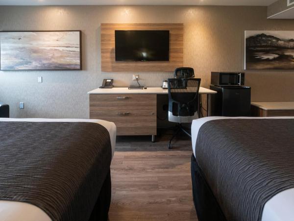 Hôtel & Suites Le Dauphin Québec : photo 3 de la chambre chambre avec 2 grands lits queen-size