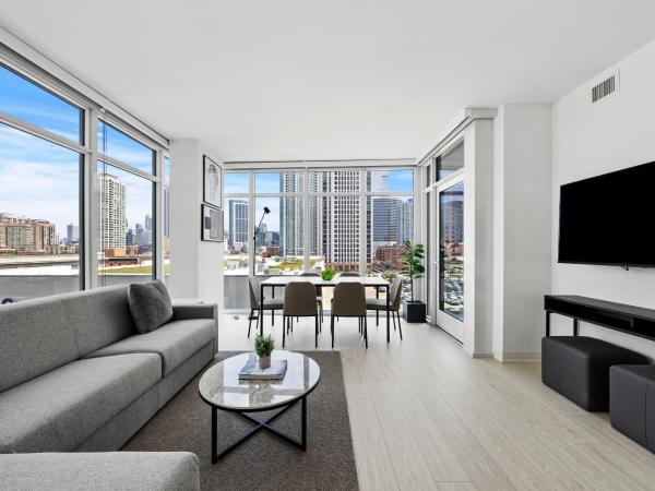 Level Chicago - Fulton Market : photo 5 de la chambre suite 2 chambres