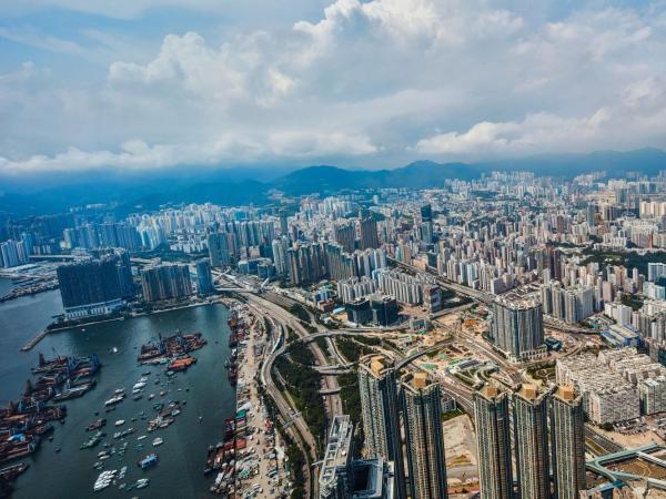 The Ritz-Carlton Hong Kong : photo 4 de la chambre chambre lit king-size de luxe - vue sur mer 